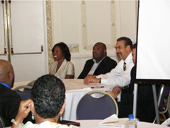 Phil Freelon and Joy Bailey-Bryant at NMAAHC public consultation